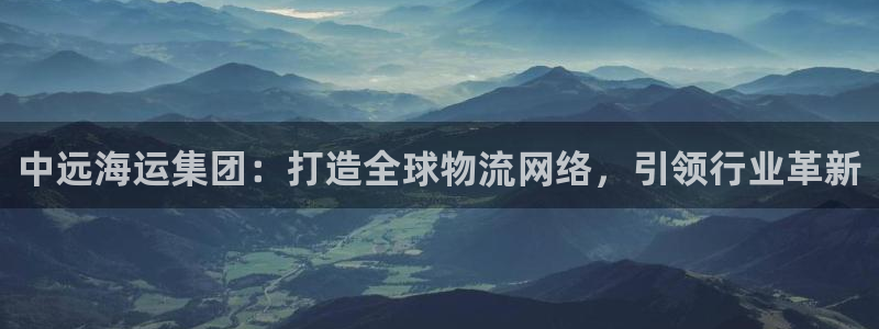 加拿大豪门国际数字规则：中远海运集团